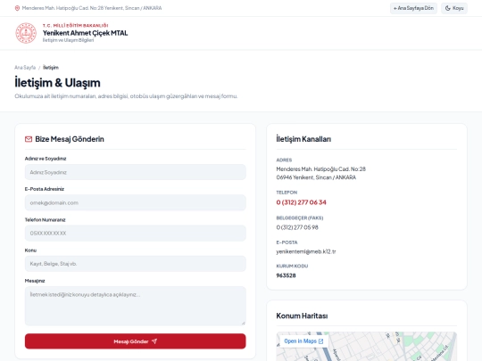 iletisim screenshot