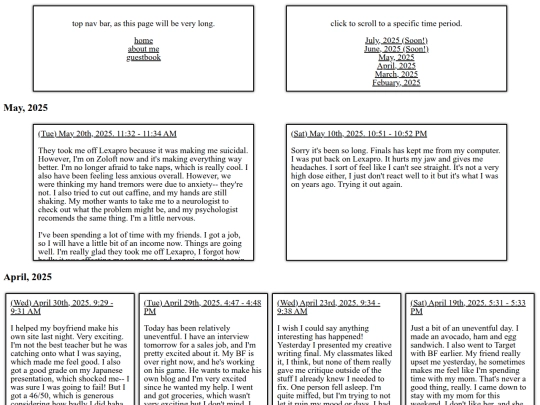 blog screenshot