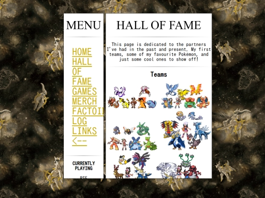 shrines/pokemon/hall-of-fame screenshot