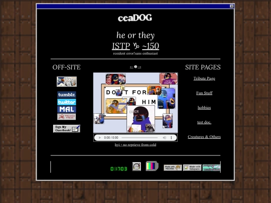 oldthemes/woodtheme screenshot