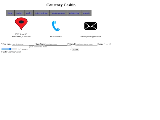contact screenshot