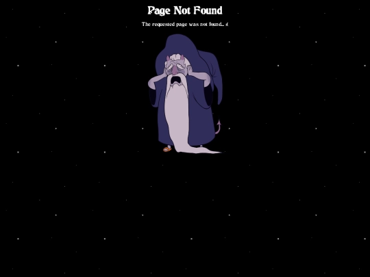 not_found screenshot