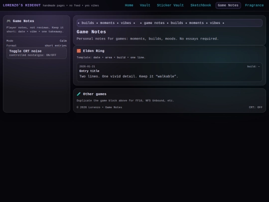 games screenshot