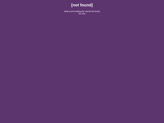 not_found screenshot