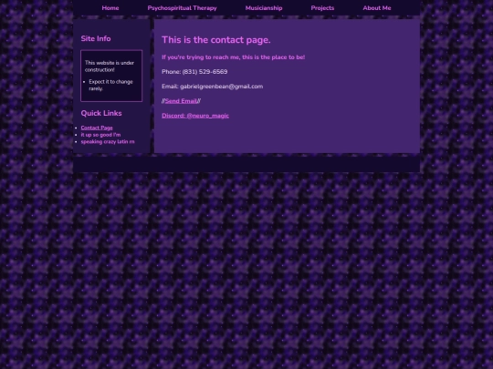 contact screenshot