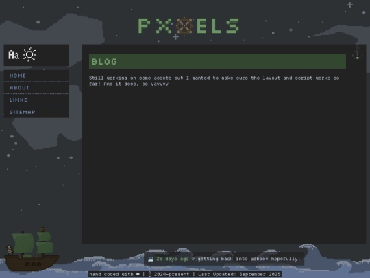 blog screenshot