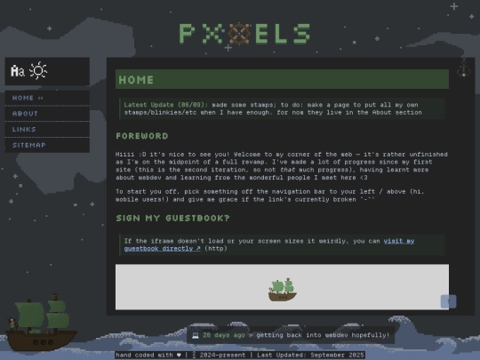 home screenshot