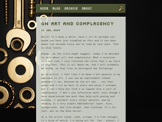 posts/2024-01-25-On-Art-and-Complacency screenshot