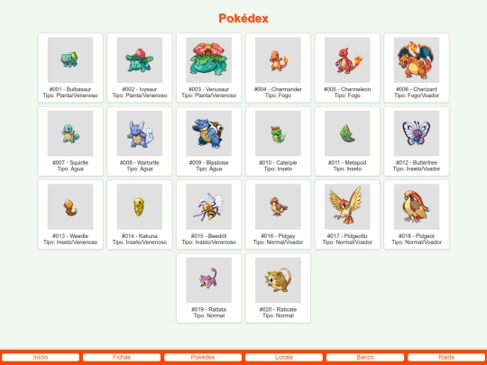 pokedex screenshot