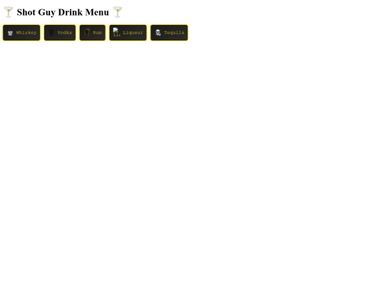drinks3 screenshot