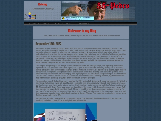 blog screenshot