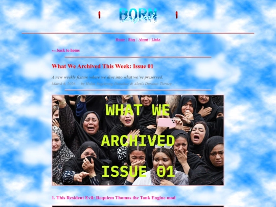 what-we-archived-issue-01 screenshot