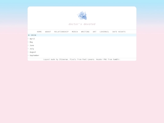 blogarchive screenshot