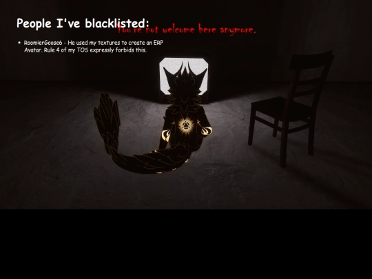 blacklist screenshot