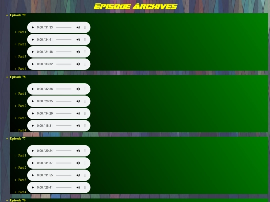 archive screenshot