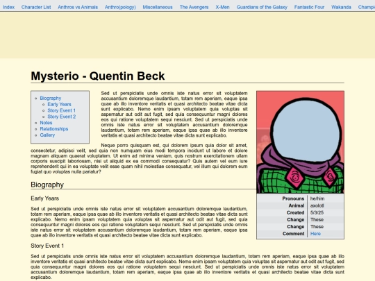 mysterio screenshot