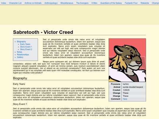 sabretooth screenshot