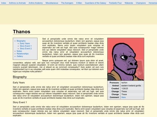 thanos screenshot