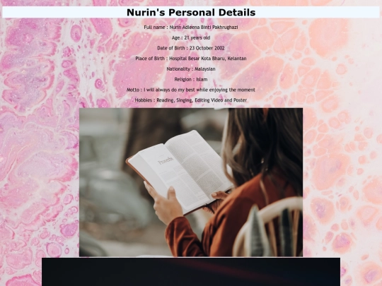 personaldetails screenshot