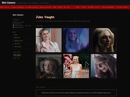 julesvaughn screenshot