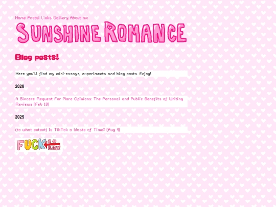 blog screenshot