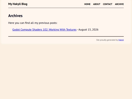 archive screenshot