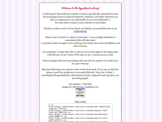 webring screenshot