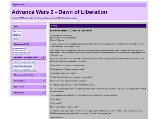 fanfiction/advance-wars-2-dawn-of-liberation screenshot