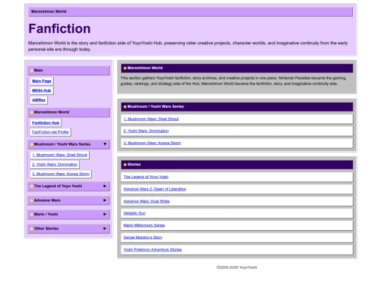 fanfiction screenshot