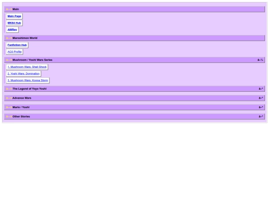 fanfiction/sidebar screenshot