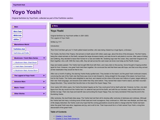 fanfiction/tloyy screenshot
