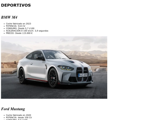 deportivos screenshot