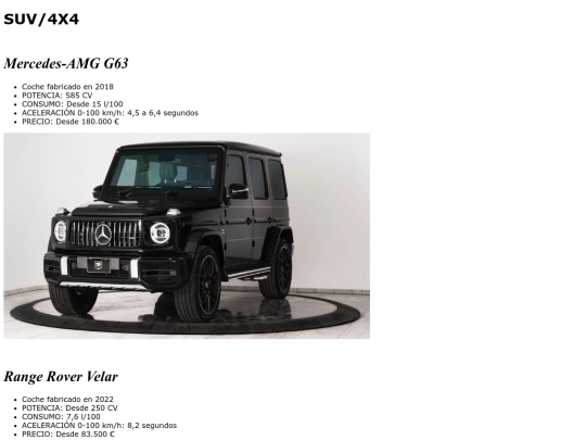 suv screenshot