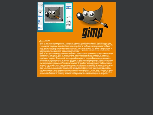 gimp screenshot