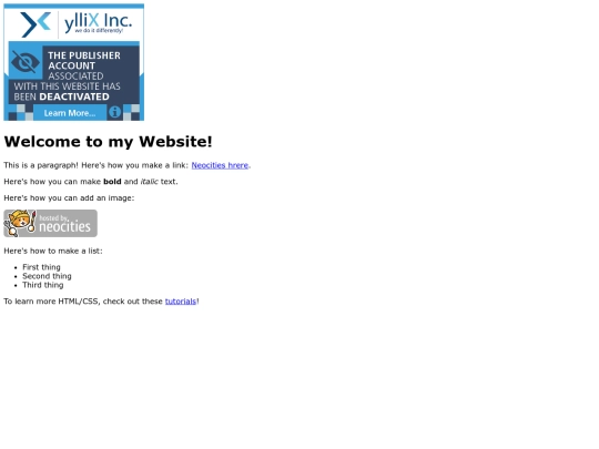 index screenshot