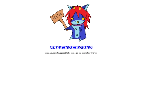 not_found screenshot