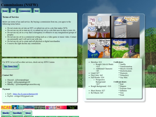 comms screenshot