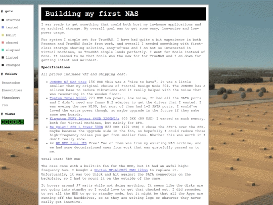 NAS-2023 screenshot