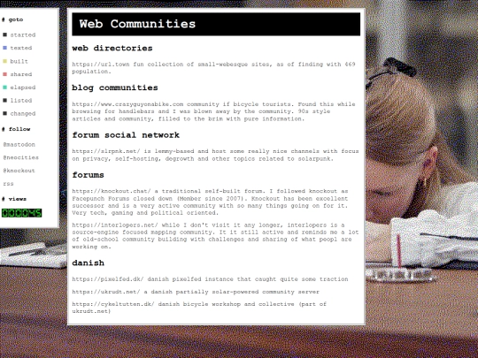 communities screenshot