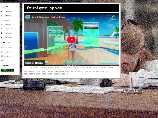 frutiger-space screenshot