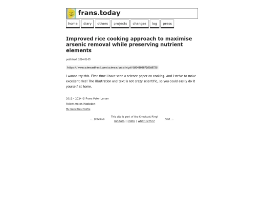 improved-rice-cooking-approach-to-maximise-arsenic-removal-while-preserving-nutrient-elements screenshot