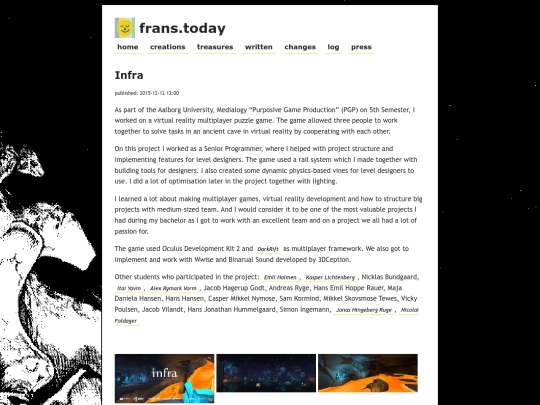 infra screenshot