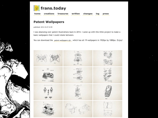 patent-wallpapers screenshot