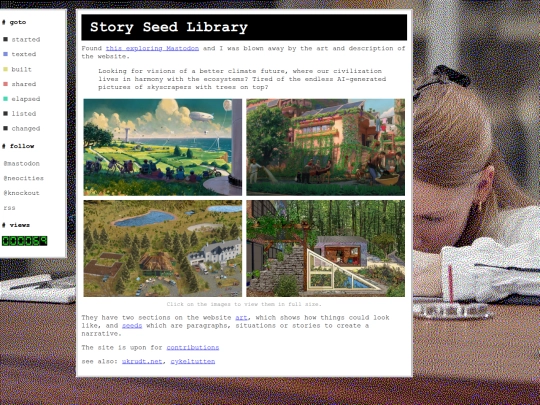 story-seed-library screenshot