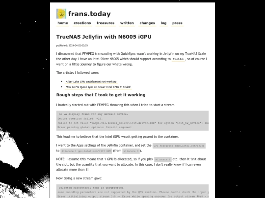truenas-jellyfin-with-n6005-igpu screenshot