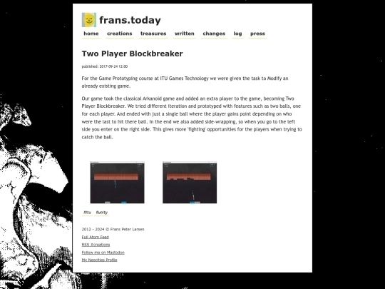 two-player-blockbreaker screenshot