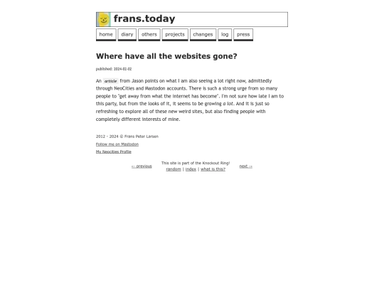 where-have-all-the-websites-gone screenshot