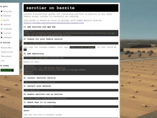 zerotier-bazzite screenshot