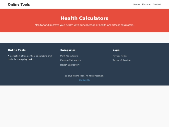health screenshot