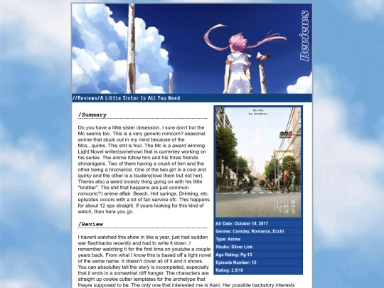 AniManga/reviewsTemp screenshot